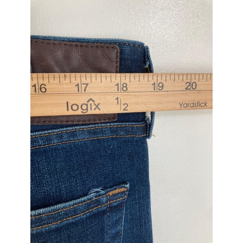 Adriano Goldschmied Jeans Mens 36x34 Graduate Blue Dark Wash Denim Casual - Picture 8 of 9